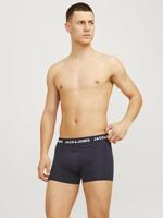 Jack & Jones Boxershorts JACBRIAN Trunks 3-pack Navy Blazer / Black-M - thumbnail
