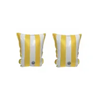 Swim Essentials Zwembandjes Gele Wit Gestreept 0-2 jaar - thumbnail