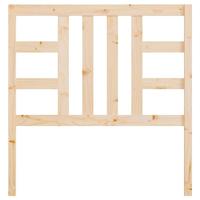 Hoofdbord 96x4x100 cm massief grenenhout - thumbnail