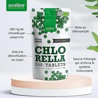Purasana Biologische Chlorella Tabletten - thumbnail