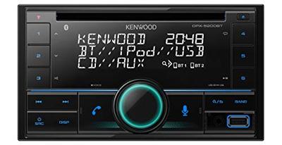 Kenwood DPX-5200BT 2-DIN CD-autoradio met Bluetooth handsfree apparaat (Alexa ingebouwde USB, AUX-in, high-performance uren, Spotify Control, soundprocessor, 4x50 watt, variabele toetsverlichting)