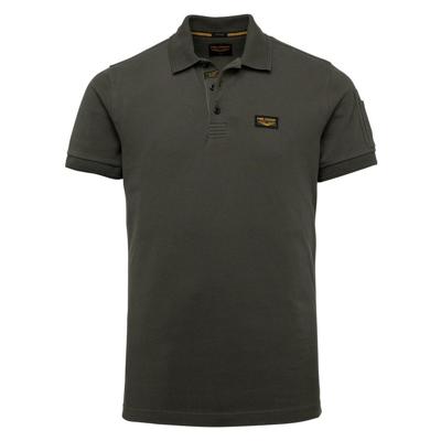 Pme Legend Short Sleeve Polo Cotton Elastan P Poloshirts 8039 - Beluga