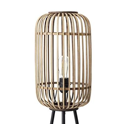Brilliant Woodrow 93776/20 Staande lamp E27 60 W Lichtbruin - thumbnail