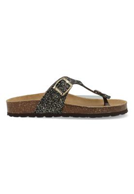 Kipling Sandalen Madonna 3 12365011-0912 Zwart / Goud-33 maat 33