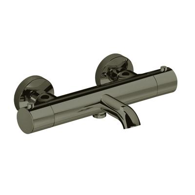 Salenzi Badkraan Opbouw Giro Gegalvaniseerd Messing Zwart Chroom Salenzi Badkraan Opbouw Giro Gegalvaniseerd Messing Zwart Chroom