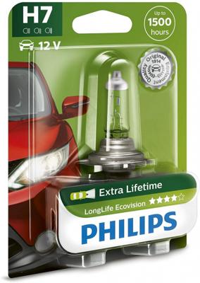 Philips Hoofdlamp h7 light bulbs longer lif 1 blister