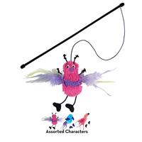 KONG CAT TEASER FEATHER ASSORTI 47X5X4 CM - thumbnail