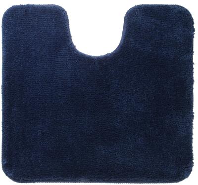 Toiletmat Sealskin Angora 100% Polyester 60x55x2 cm Blauw Toiletmat Sealskin Angora 100% Polyester 60x55x2 cm Blauw
