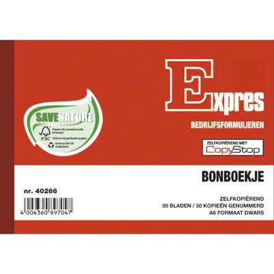 Sigel bonboekjes genummerd 1-50, 50 x 2 vel, zelfkopiërend