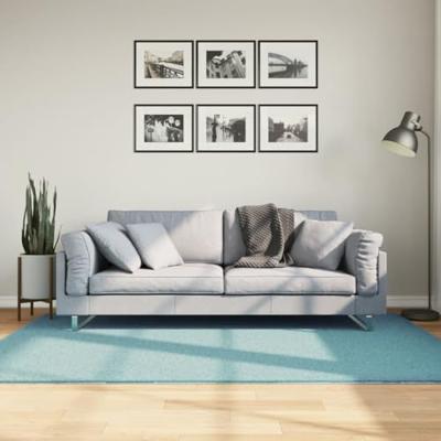 VidaXL Vloerkleed oviedo laagpolig 140x200 cm groen VidaXL Vloerkleed oviedo laagpolig 140x200 cm groen
