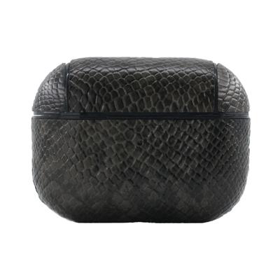 Apple Airpods 1 en 2 Slangen Print Case - TPU - Hardcase - Apple Airpods - Zwart