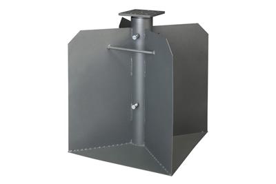 Ingraaf zweefparasolvoet XL base verankering Platinum, enkel geschikt voor zweefparasols Icon van Platinum - Platinum