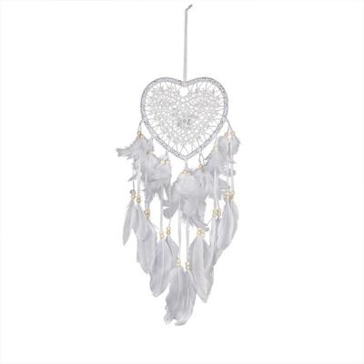 Creatieve hand-geweven ambachten Dream Catcher huis auto muur opknoping decoratie type: zonder licht (wit)