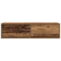 TV-kast met lade Oud hout 100 x 31 x 25,5 cm Bewerkt hout - thumbnail