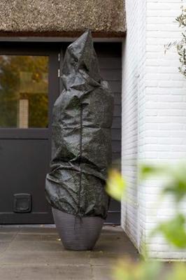 Capi plantenhoes groot 150x250 cm grijze print