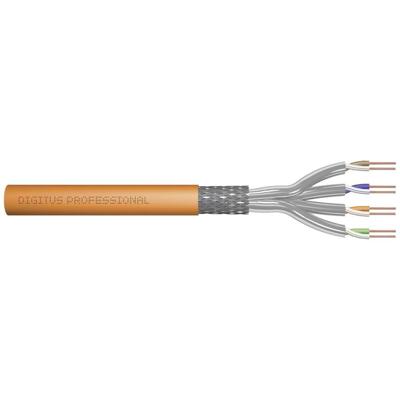 Digitus DK-1743-VH-250 Installatiekabel CAT 7 S/FTP 4 x 2 x 0.258 mm² Oranje 250 m Digitus DK-1743-VH-250 Installatiekabel CAT 7 S/FTP 4 x 2 x 0.258 mm² Oranje 250 m