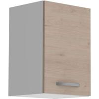 Oslo High Furniture 1 Door - Jackson Chene Decor - L 40 x D 36 x H 58 cm - thumbnail