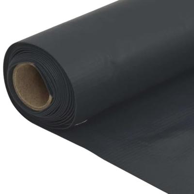 Balkonscherm 400x90 cm PVC antracietkleurig