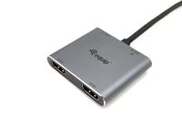 Equip 133484 usb-c 4 in 1 dual hdmi adapter - thumbnail