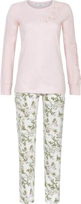 Warme katoenen pyjama roze