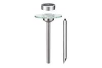 Paulmann 93764 Ufo Tuinlamp op zonne-energie Energielabel: A (A - G) 0.2 W Warmwit RVS, Helder - thumbnail