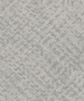 Noordwand Botanica Behang met rotan vlechtwerk 33311