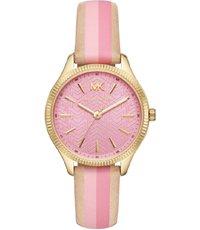 Horlogeband Michael Kors MK2809 Leder Multicolor 16mm Horlogeband Michael Kors MK2809 Leder Multicolor 16mm