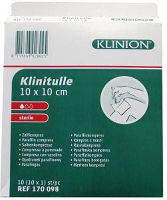 Klinion Klinutelle Zalfkompres 10x10cm
