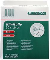 Klinion Klinutelle Zalfkompres 10x10cm - thumbnail