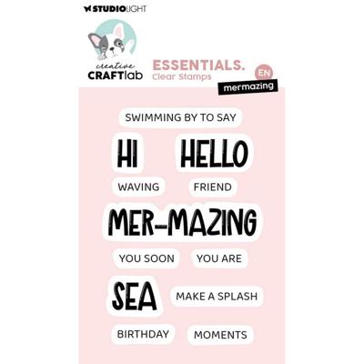 Creative Craftlab • essentials clear stamps mermazing