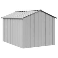 Hondenhok met dak 113x153x101 cm gegalvaniseerd staal - thumbnail