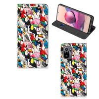 Xiaomi Redmi Note 10 4G | 10S | Poco M5s | Hoesje maken | Birds - thumbnail