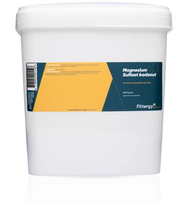Fittergy Magnesium sulfaat badzout 2500 Gram Fittergy Magnesium sulfaat badzout 2500 Gram