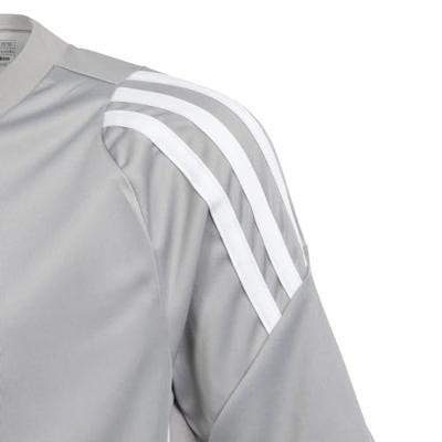 adidas Tiro 24 Voetbalshirt Kids Lichtgrijs Wit adidas Tiro 24 Voetbalshirt Kids Lichtgrijs Wit