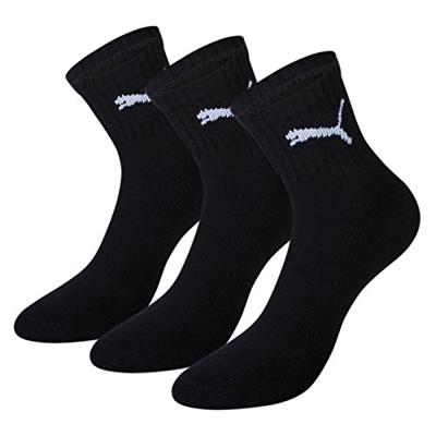 Puma Short Crew Sokken 3-Pack Zwart - Maat 43/46 - Kleur: Zwart | Soccerfanshop Puma Short Crew Sokken 3-Pack Zwart - Maat 43/46 - Kleur: Zwart | Soccerfanshop