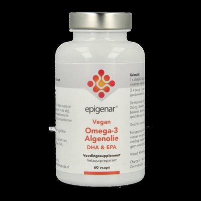 Vegan omega-3 algenolie 60 Vegetarische capsules Vegan omega-3 algenolie 60 Vegetarische capsules