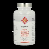 Vegan omega-3 algenolie 60 Vegetarische capsules - thumbnail