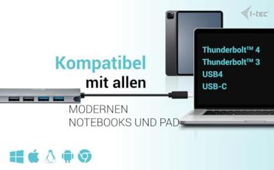 i-tec USB-C Metal Nano 100W dock - thumbnail