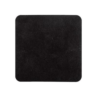 Bidetmat Zwart Caen 60X60cm Bidetmat Zwart Caen 60X60cm