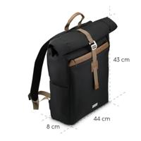 Hama Laptop-rugzak Silvan Rolltop Duurzaam Tot 41 Cm (16,2) Zwart - thumbnail