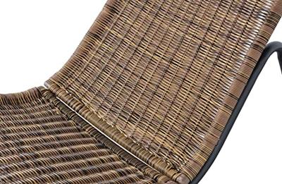 WOOOD Outdoor Schommelstoel 'Tom' Rattan, kleur Naturel
