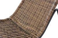 WOOOD Outdoor Schommelstoel 'Tom' Rattan, kleur Naturel - thumbnail