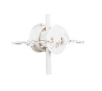 Gallagher Schroefisolator Wit voor paal ø 6-14mm (10) - 010943 010943 - thumbnail