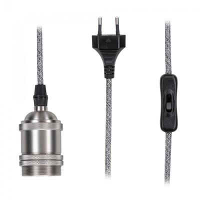 Paulmann 79771 Hanglamp E27 Grijs, Nikkel