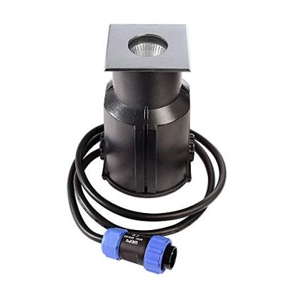 Deko Light Easy COB Square III WW 730468 Vloerinbouwlamp LED vast ingebouwd LED G (A - G) 5.50 W Zilver