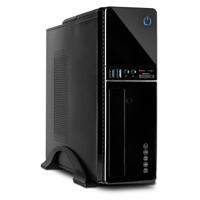 Inter-Tech IT-607 Desktop PC-behuizing Zwart - thumbnail