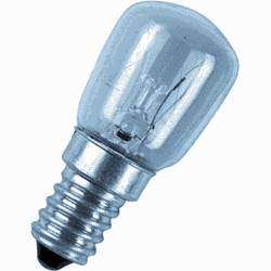 Osram gloeilamp z/refl helder Special T, helder, diam 26mm, buisvormig, 25W Osram gloeilamp z/refl helder Special T, helder, diam 26mm, buisvormig, 25W