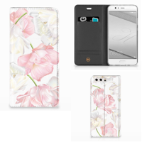 Huawei P10 Plus Smart Cover Lovely Flowers - thumbnail