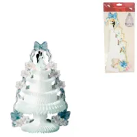 Tafeldecoratie Bruidstaart honeycomb waaier 29 cm | 24 stuks - thumbnail