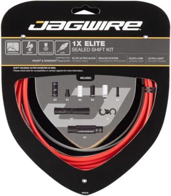 JAGWIRE 1x elite sealed shift kit - red